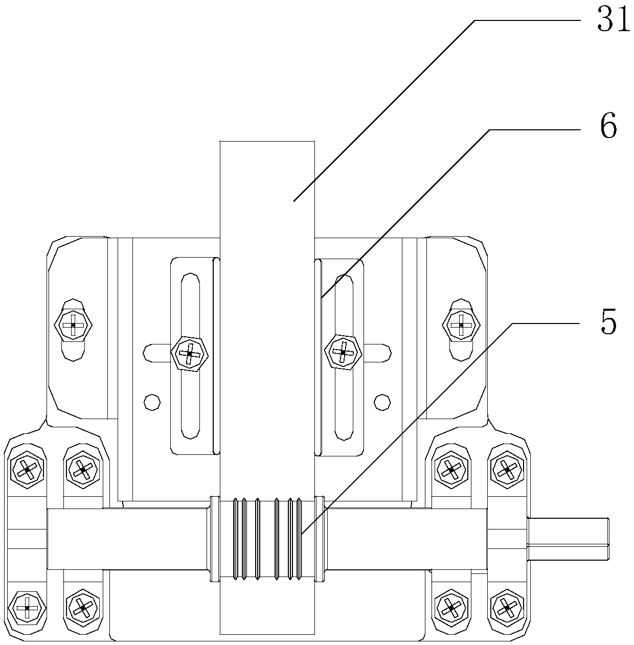 Flat wire motor stator slot insulation structure, and processing equipment and processing technology thereof