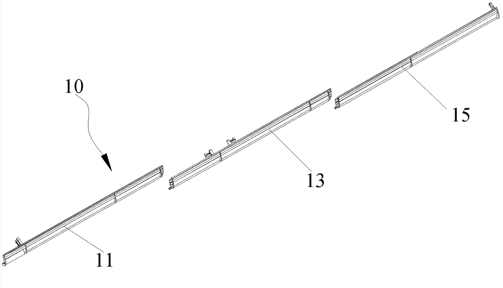Air conditioner wind deflector and air conditioner comprising same