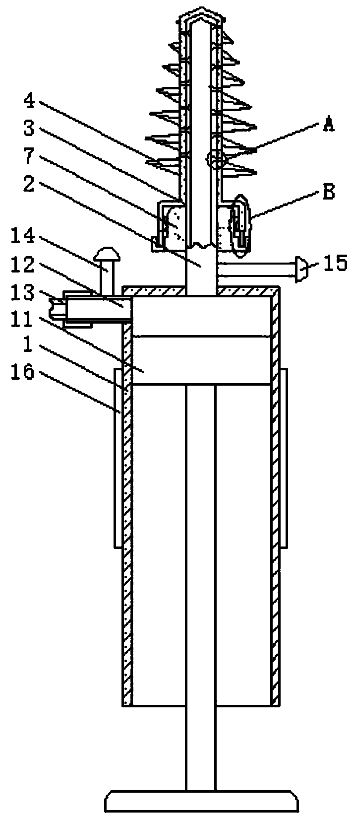 Nasal cavity cleaning device for pediatric nursing