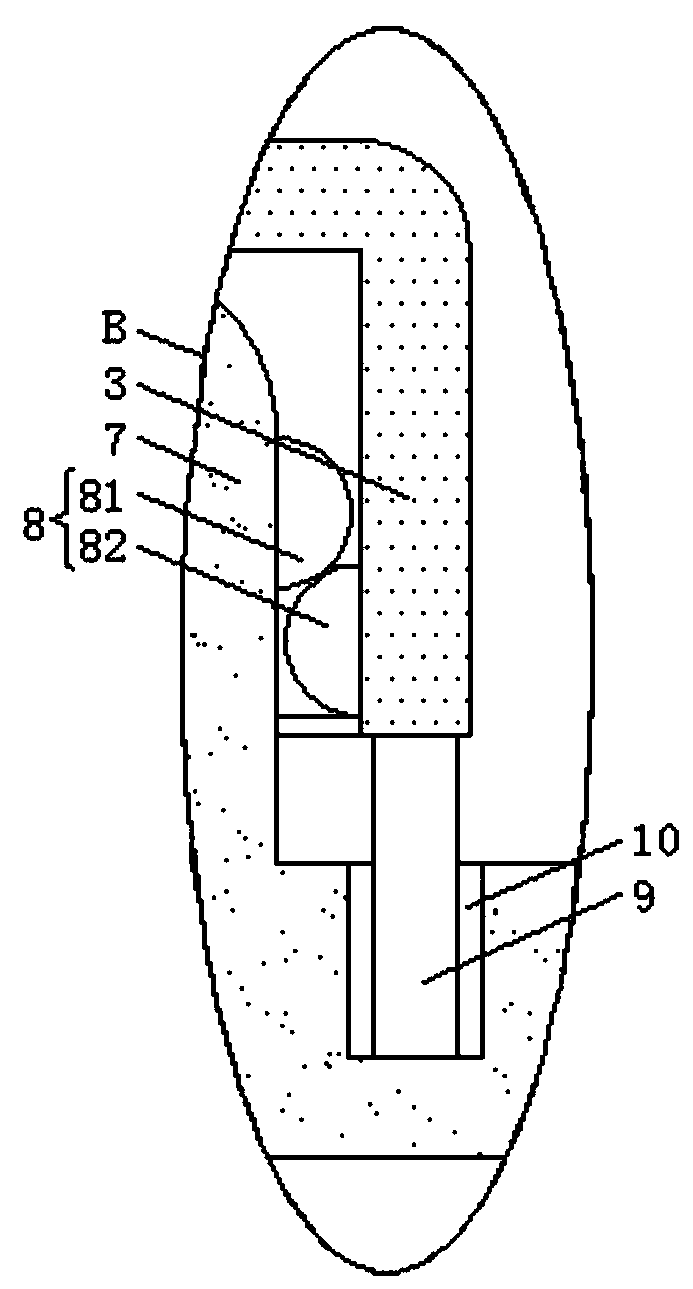 Nasal cavity cleaning device for pediatric nursing