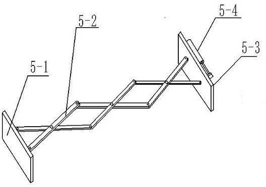 Shear type flexible mechanical arm-based filament column sorting device