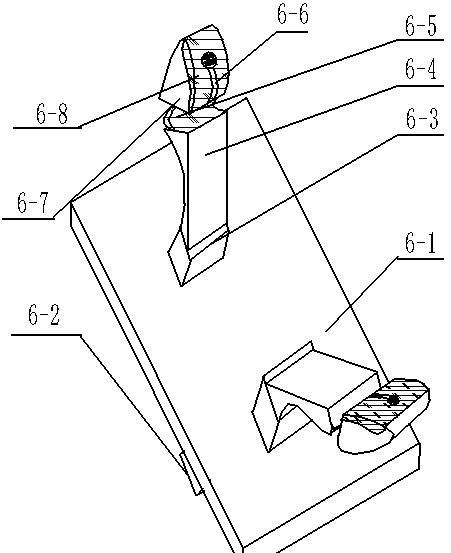 Shear type flexible mechanical arm-based filament column sorting device