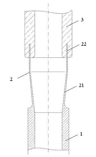 Sample suction nozzle device for viscometer