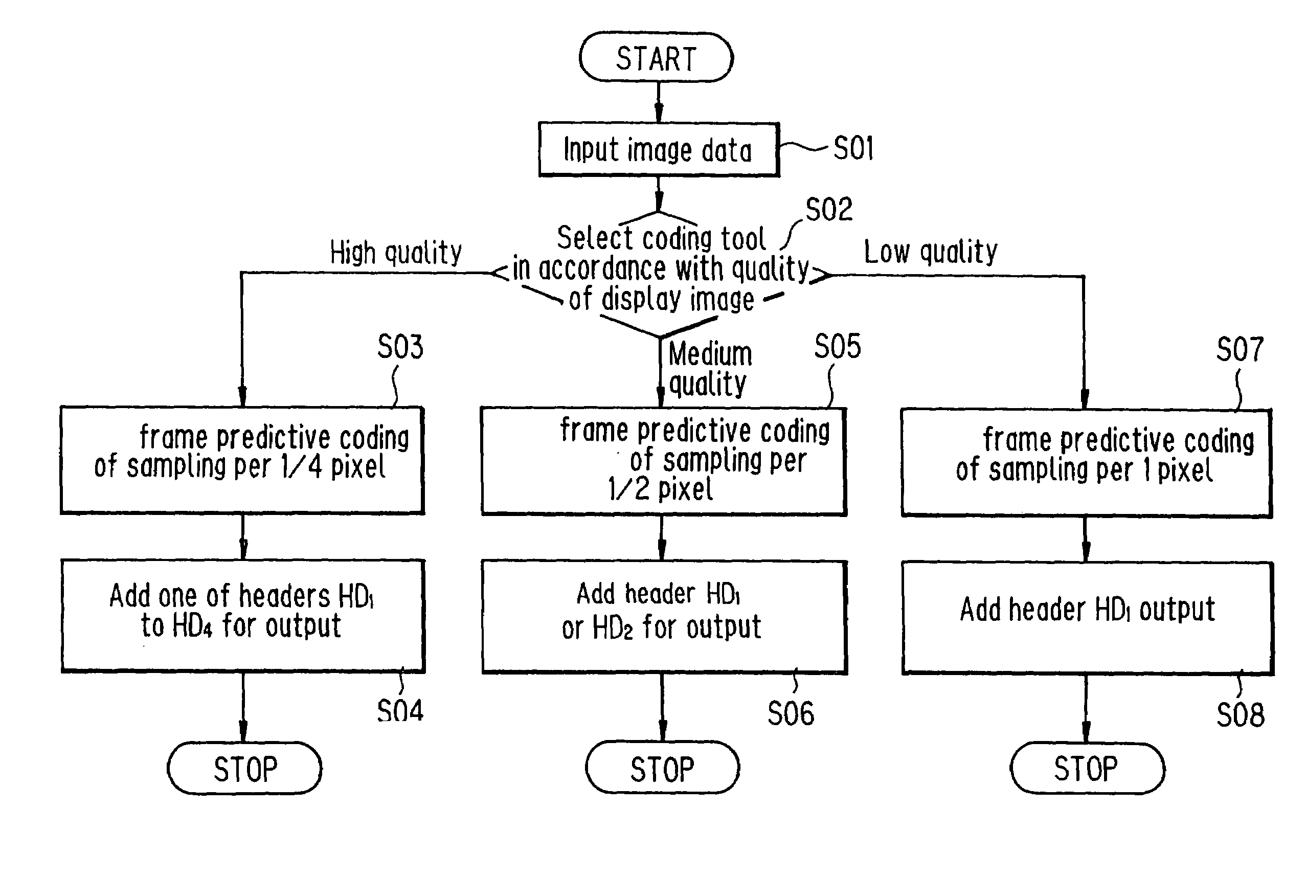 Decoding apparatus using tool information for constructing a decoding algorithm