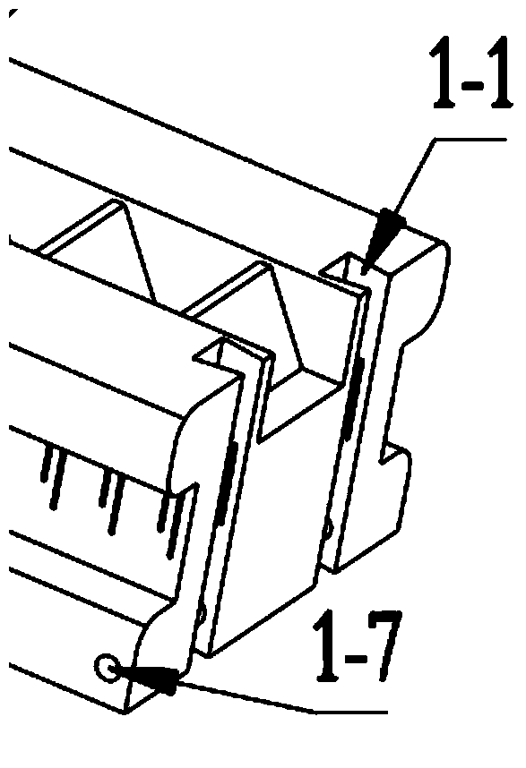 Grating ruler mounting tool capable being elongated