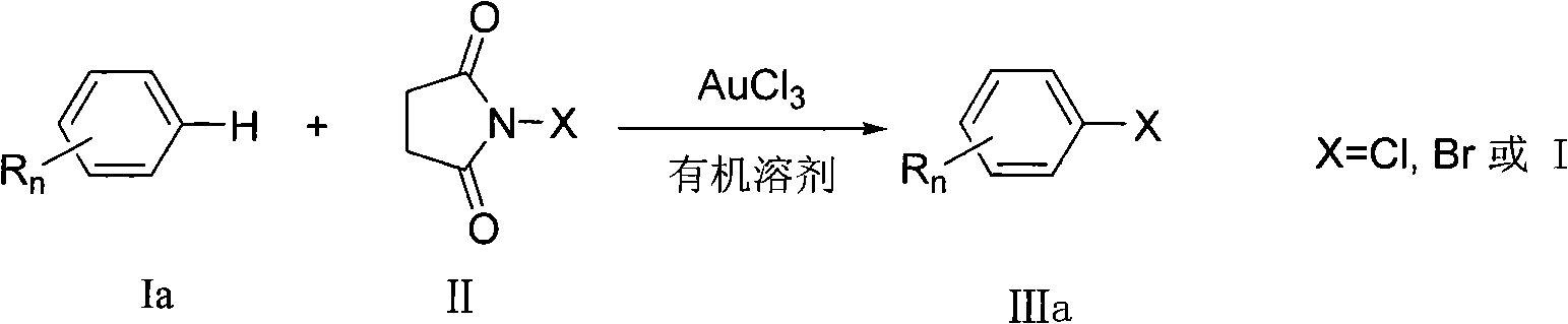 Preparation method of aromatic halogenated compound