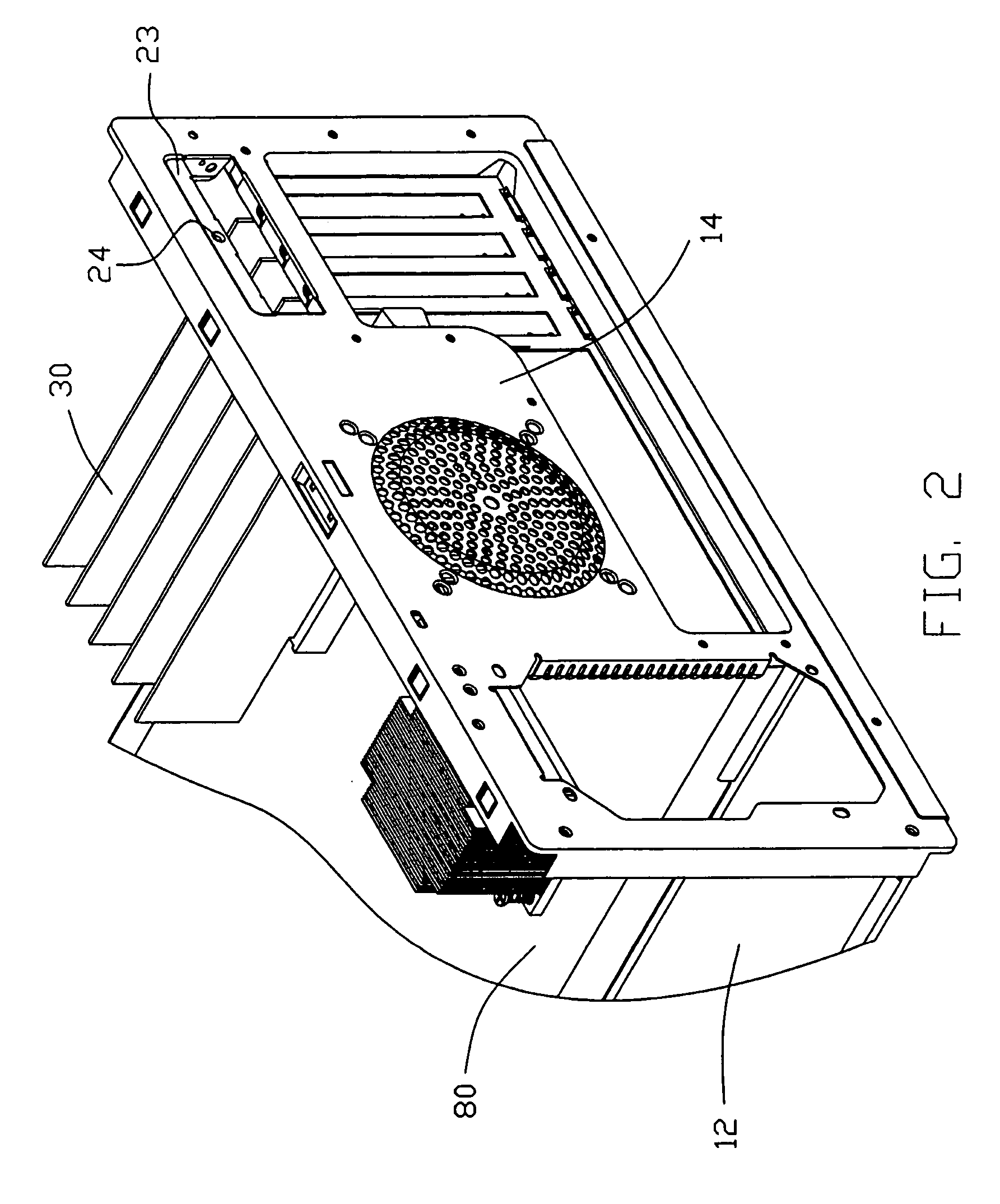 Mounting apparatus for mounting expansion cards in computer enclosure