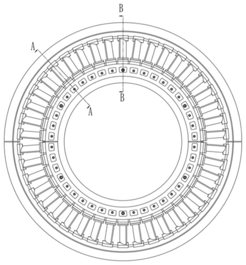 Turbine first-stage stationary blade supporting device