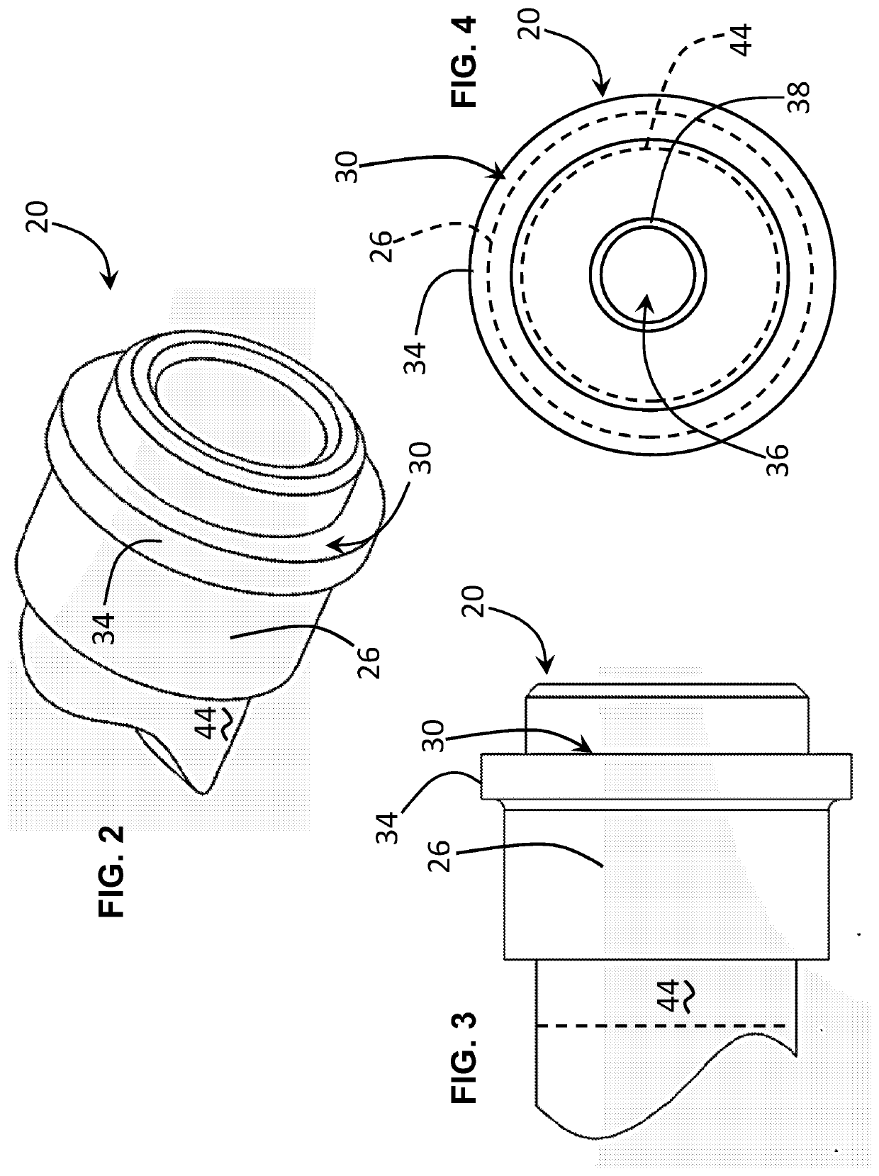 Annular abutment/alignment guide for cable connectors