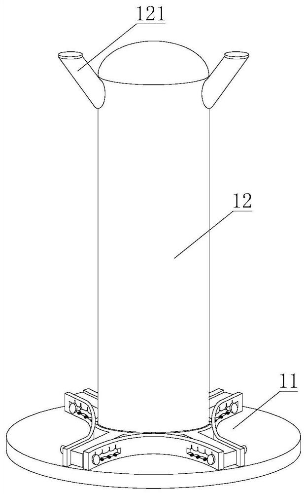 Polypeptide solid-phase synthesis mechanism for preparing different derivative peptides through ultrasonic batch reaction