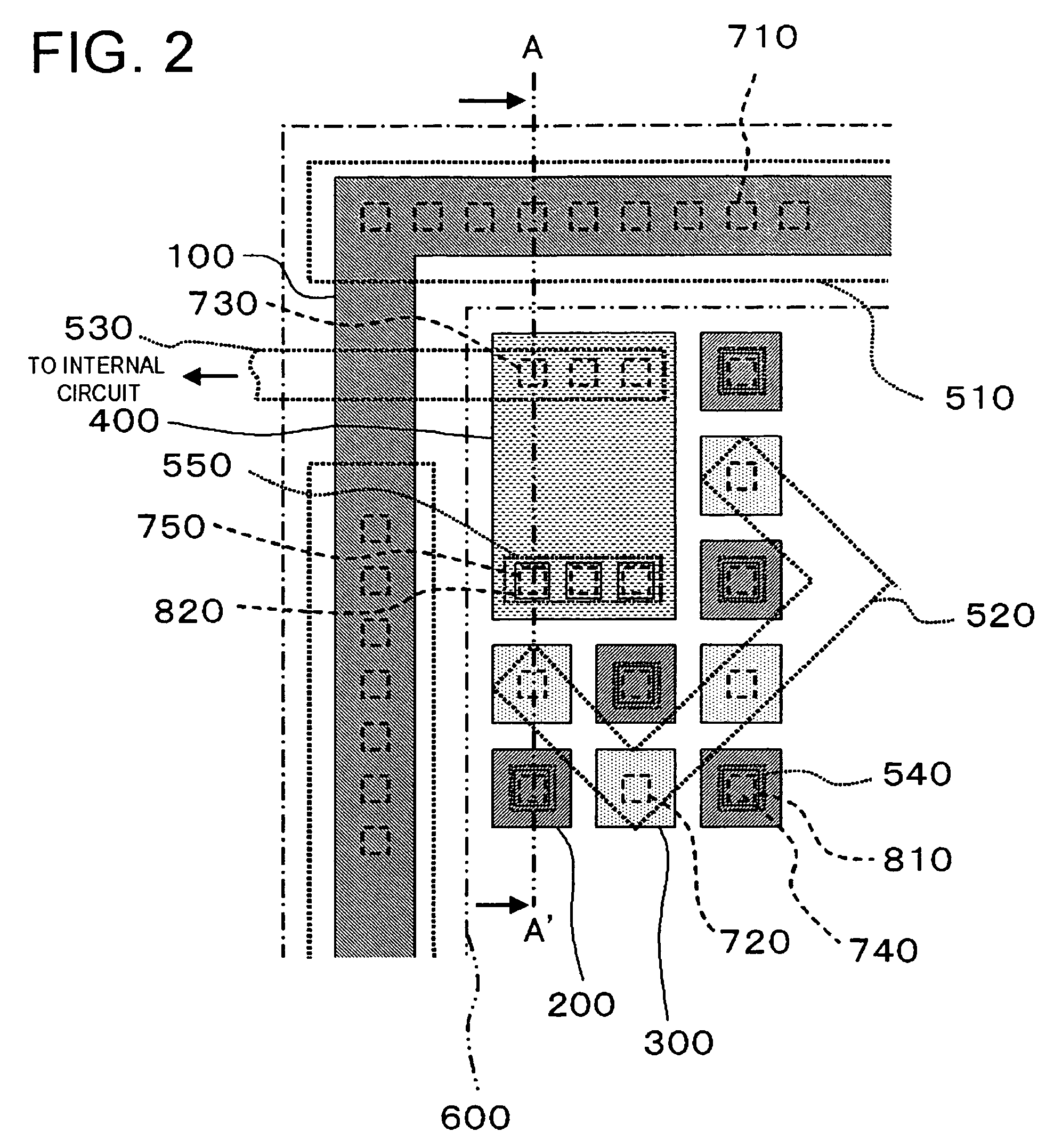 Semiconductor device including a plurality of diffusion layers and diffusion resistance layer