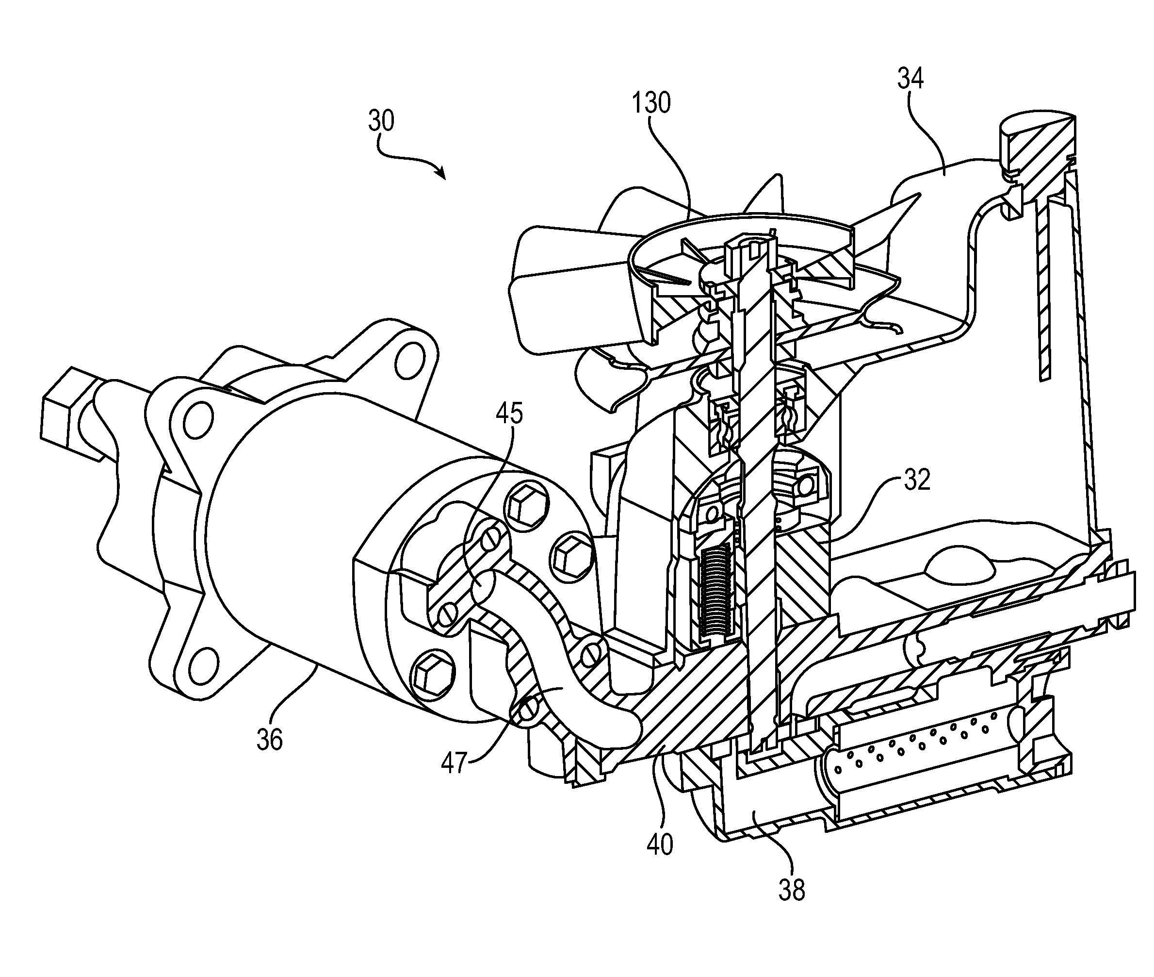 Hydrostatic transmission with integrated pump and motor