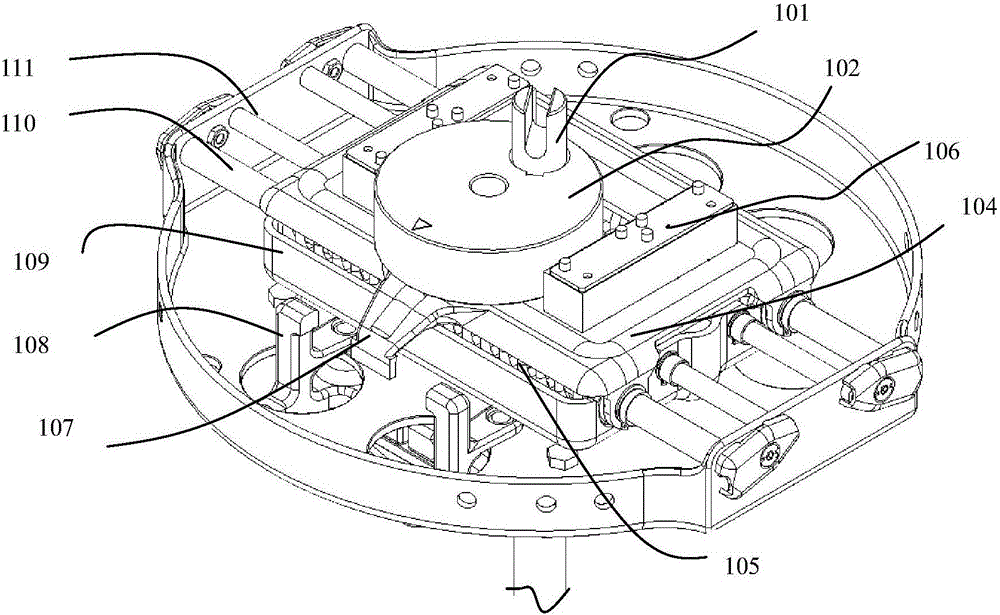 Application of quick mechanism in combined on-load tap-changer