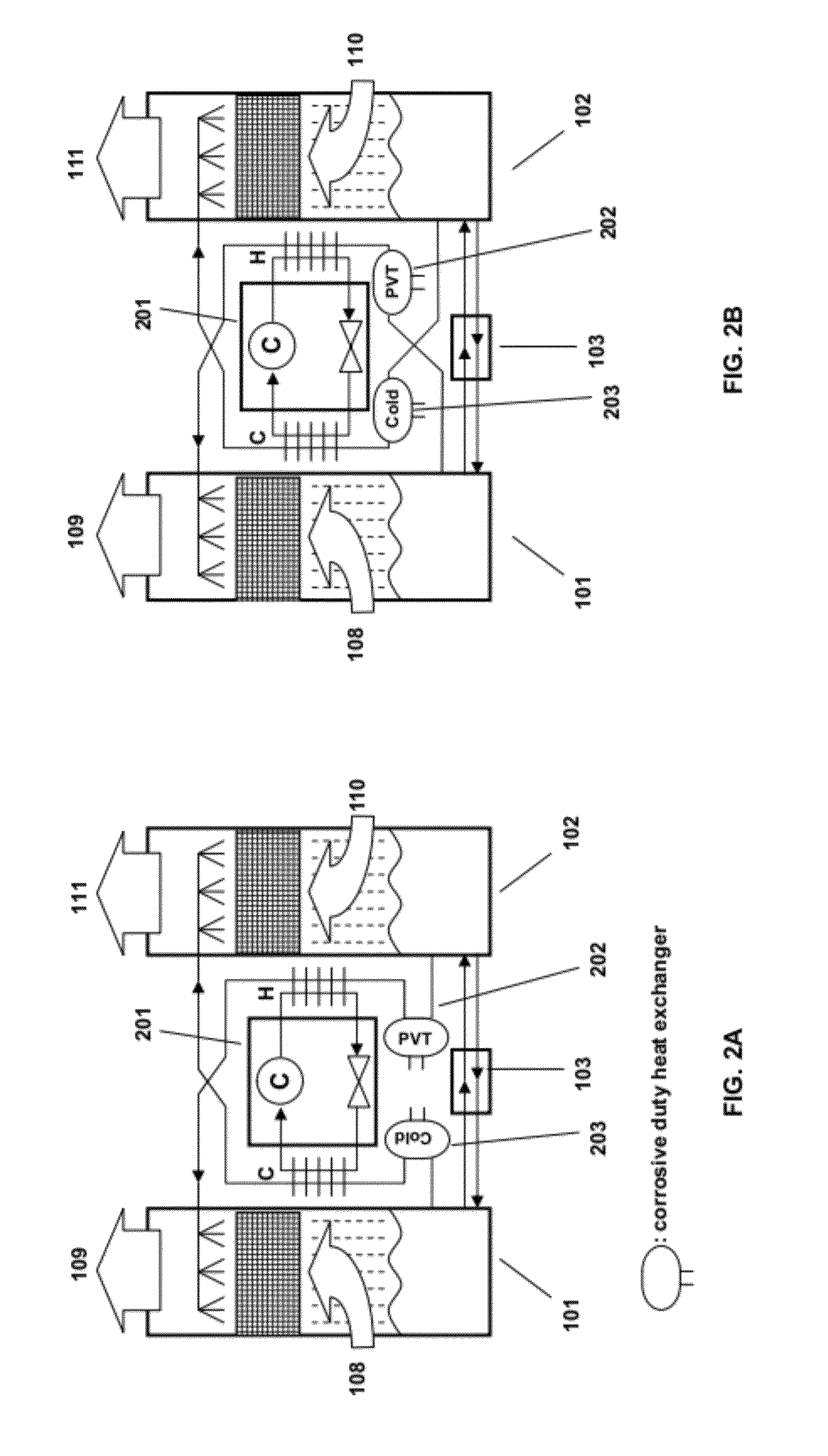 Methods and systems for desiccant air conditioning with combustion contaminant filtering