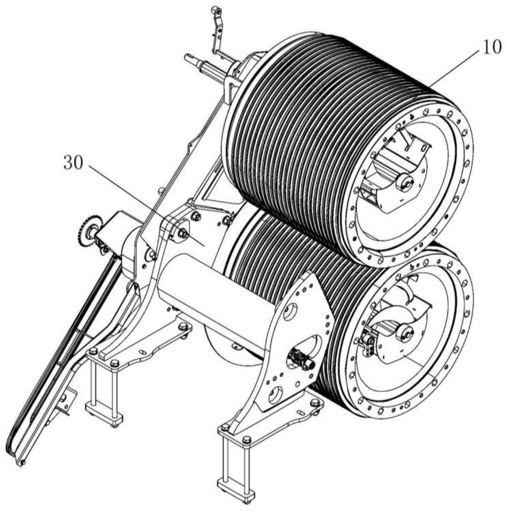 Granulation compression roller mechanism of granulator