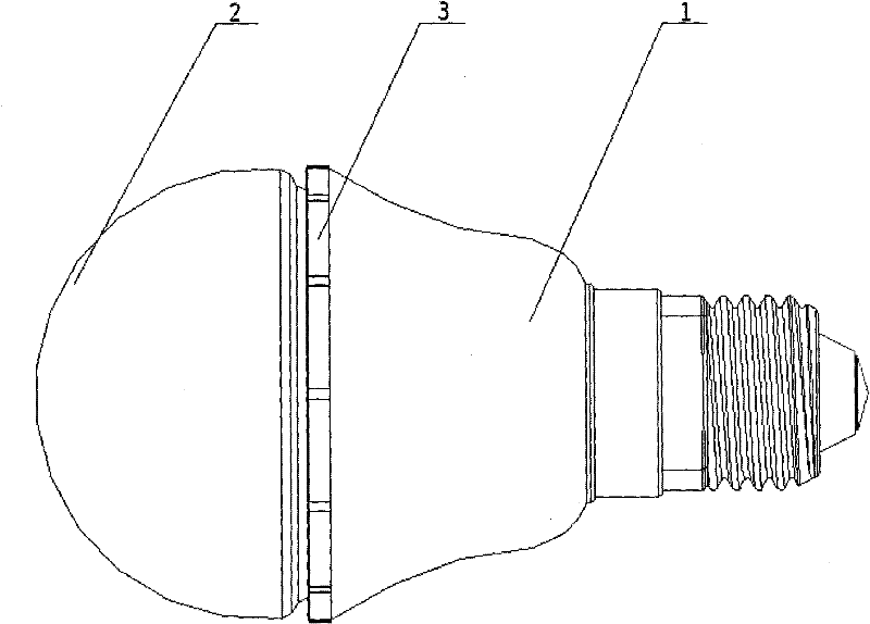 Adjustable-light allochroic bulb