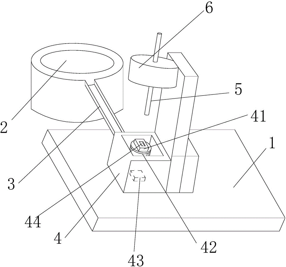 Semi-automatic silver point riveting machine