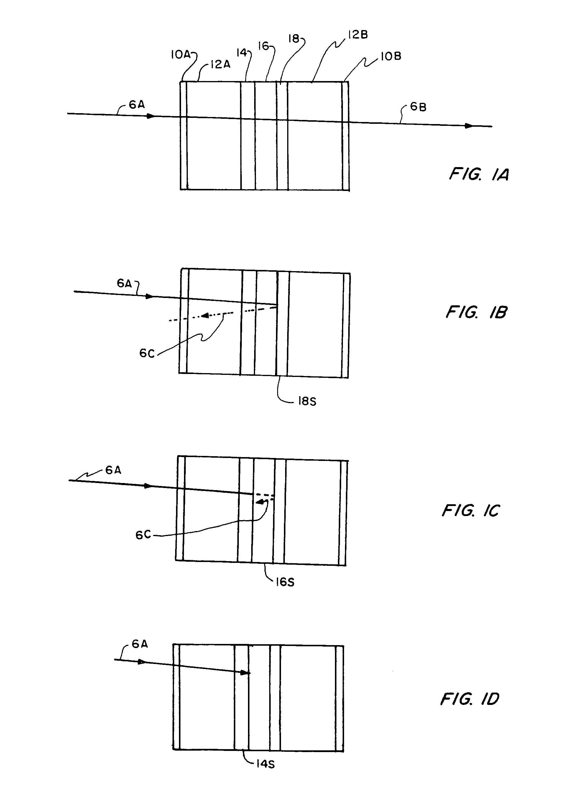 Far infrared tandem low energy optical power limiter device