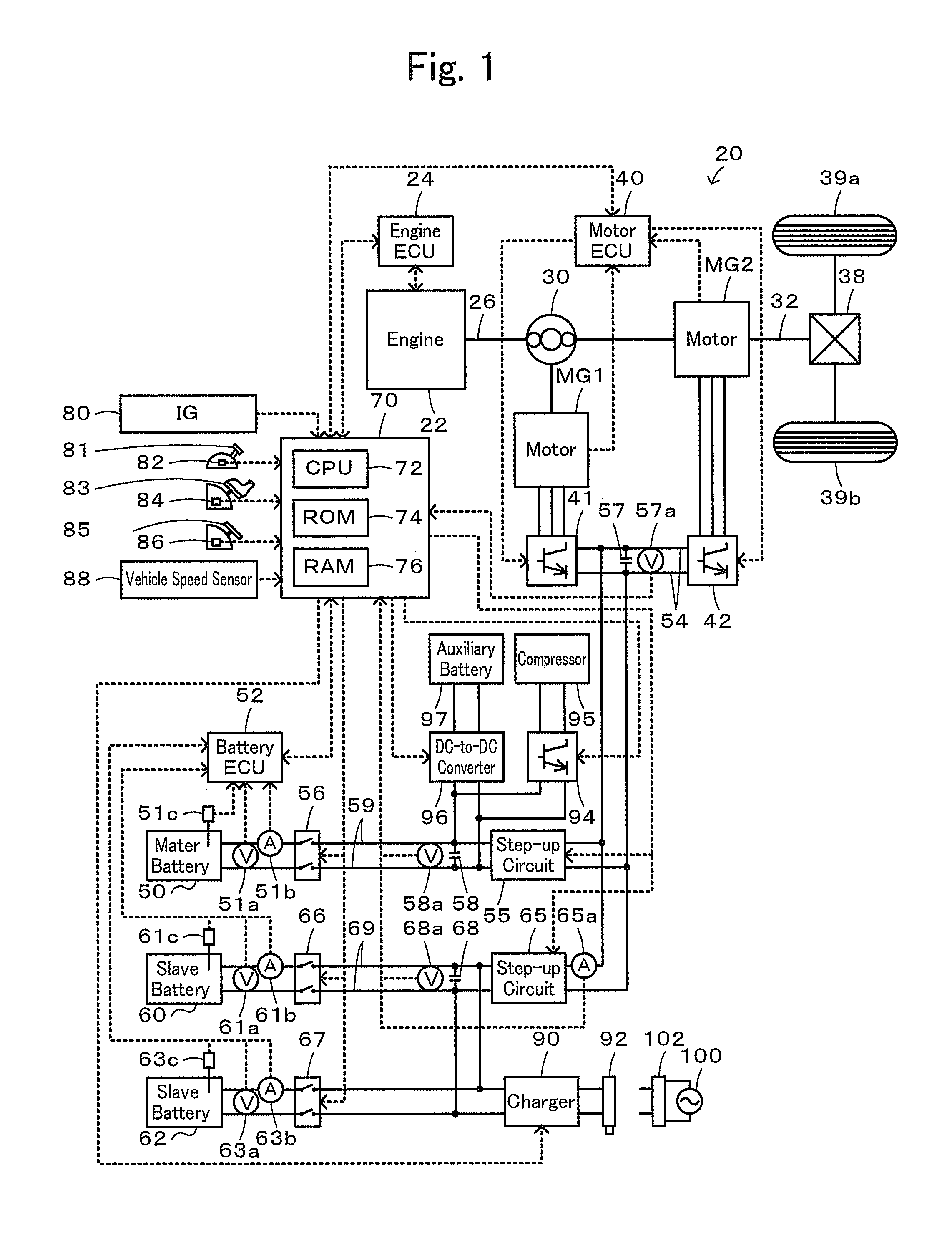 Electric vehicle and control method of electric vehicle