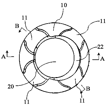 Piston for gas engine and gas engine with same