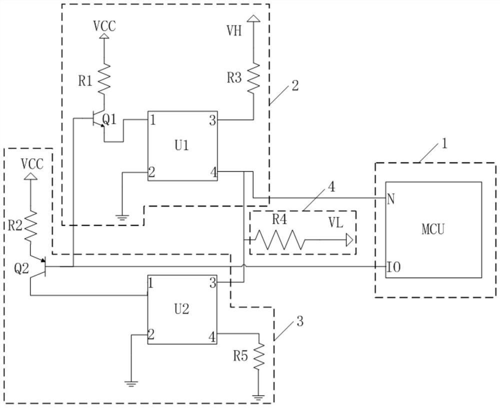 Self-checking circuit of analog-to-digital conversion circuit