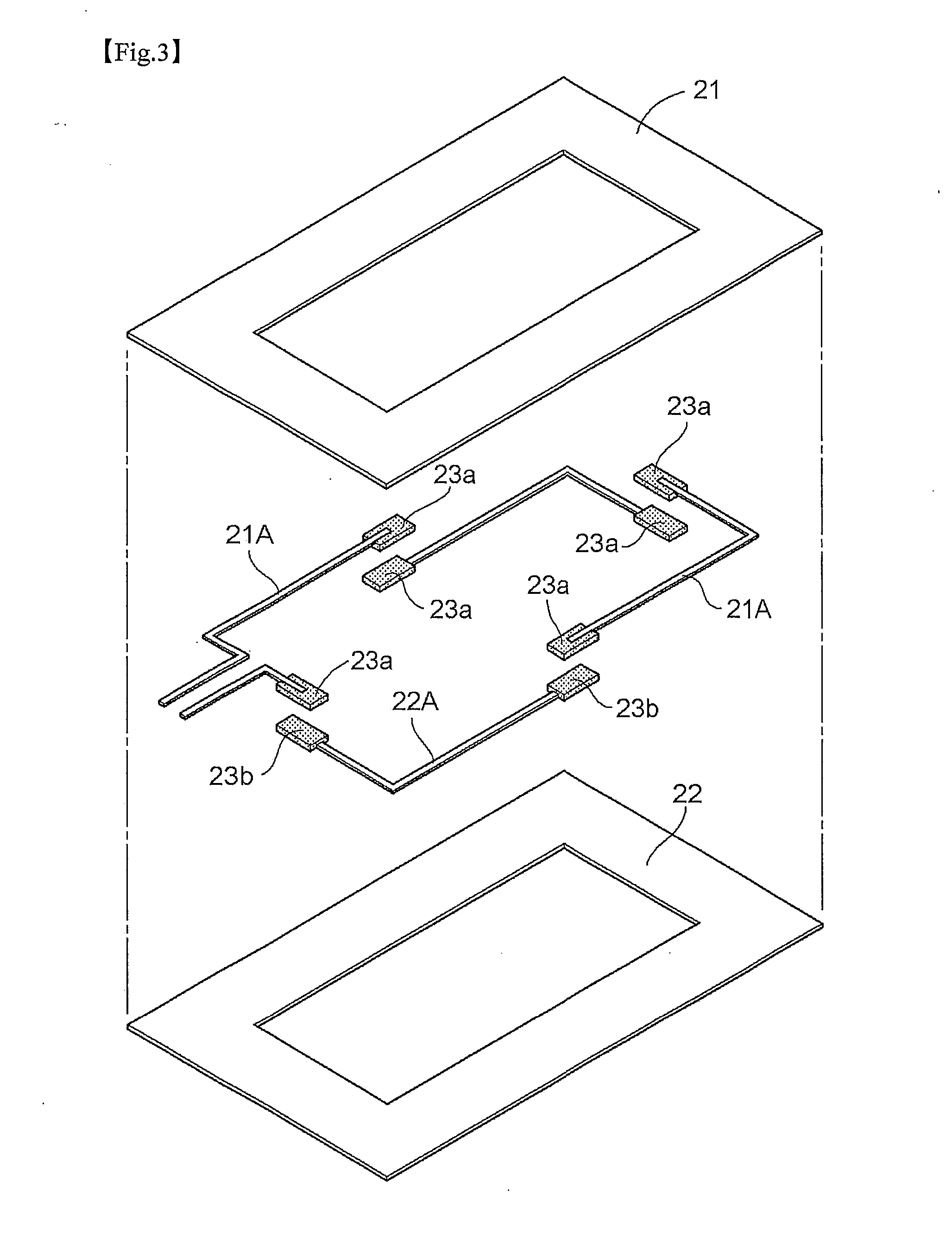 Pressure Detection Unit and Information Input Device Having the Pressure Detection Unit
