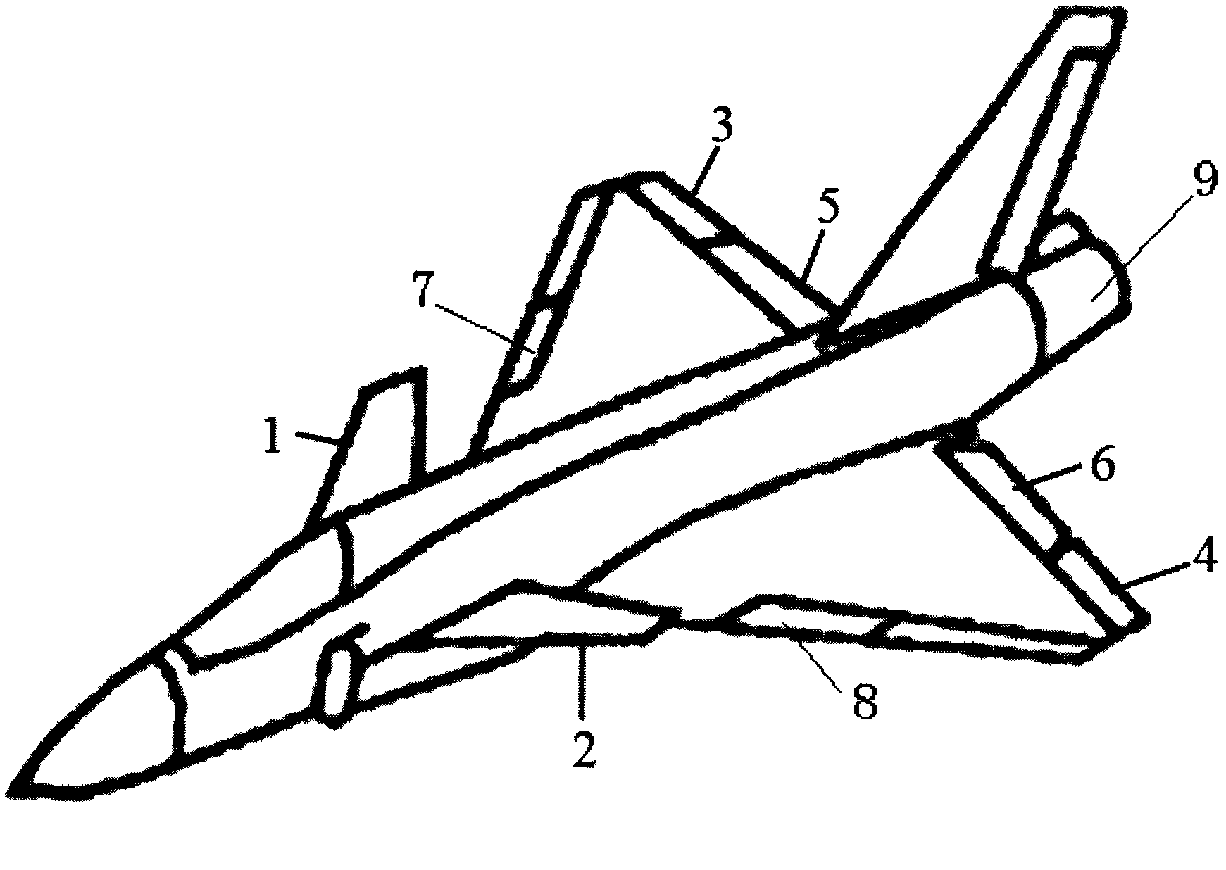 Method for determining use priority of control surfaces of aircraft with multiple control surfces at take-off and landing stages