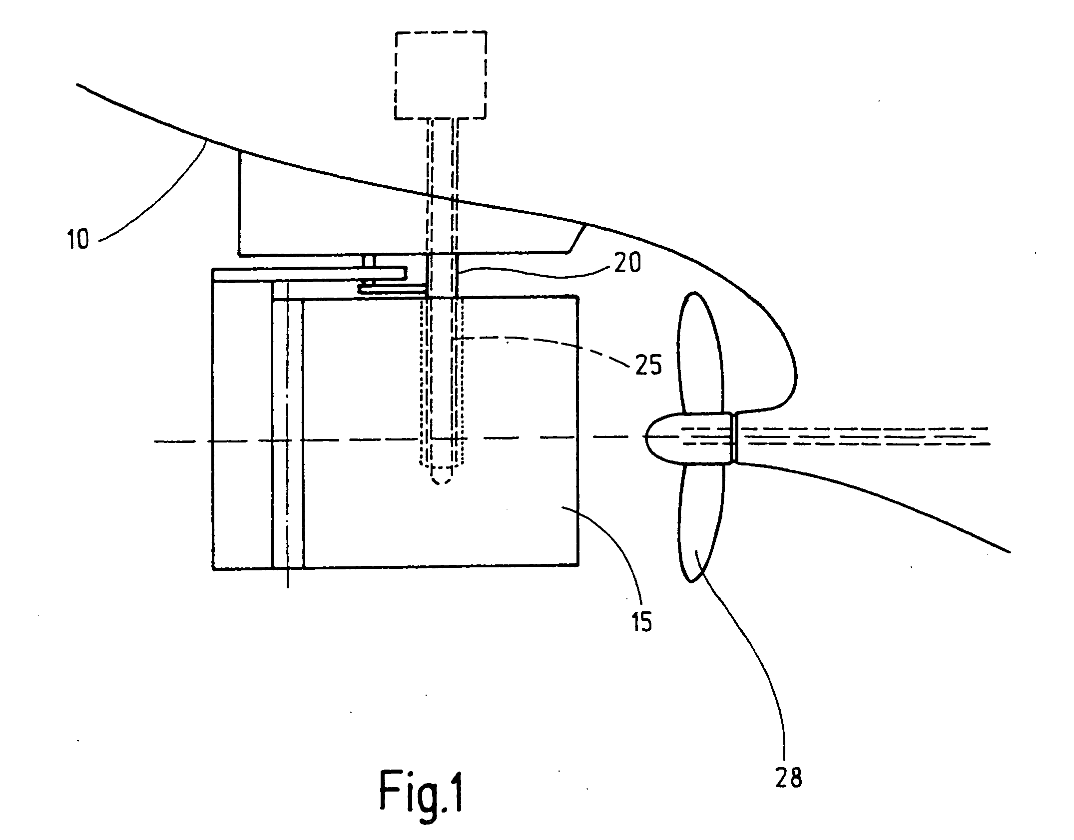 Device for the checking and measurement of the journal bearing clearance on the rudder shaft of a rudder for water-borne craft