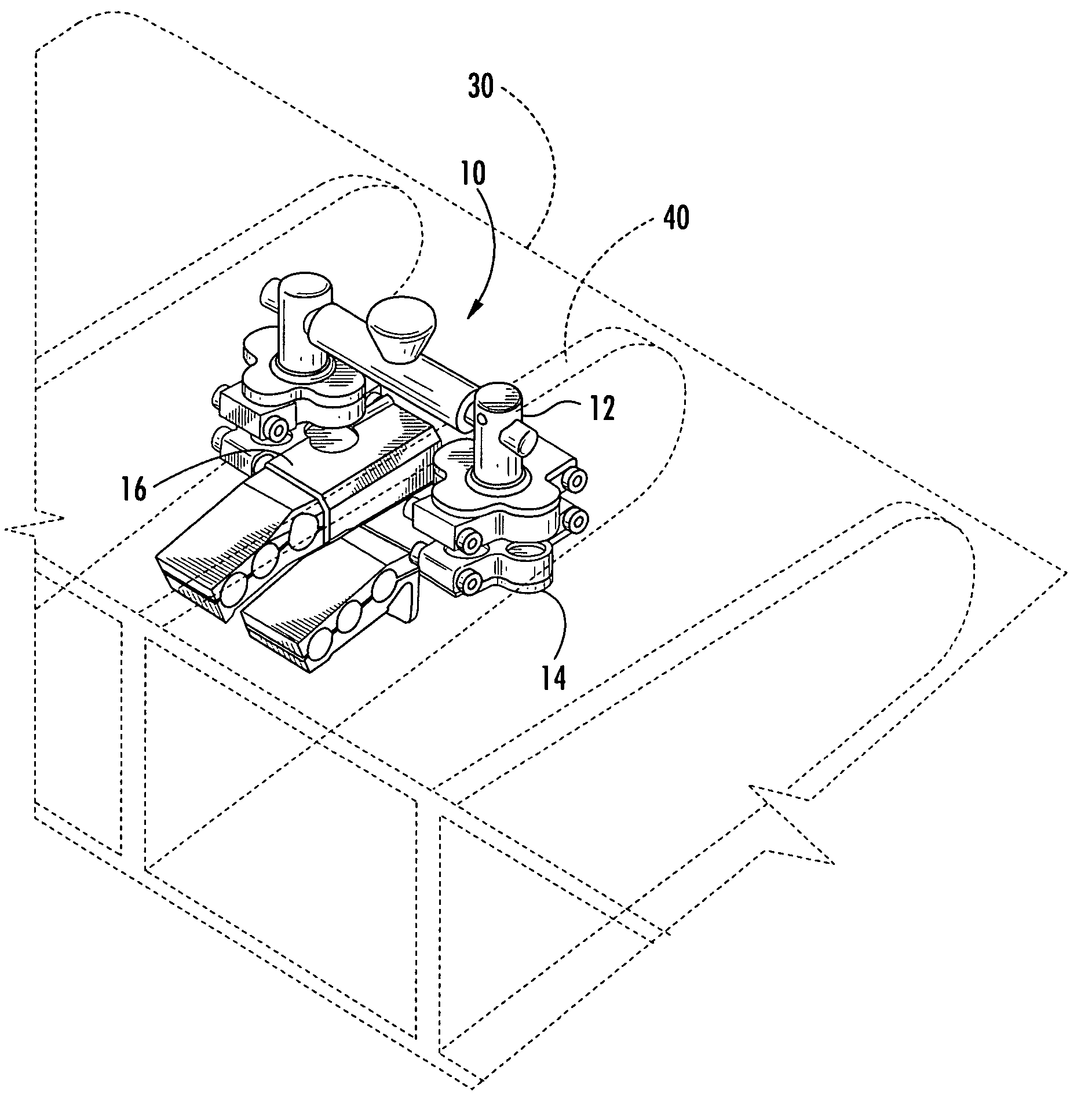 Non-destructive inspection device for inspecting limited-access features of a structure