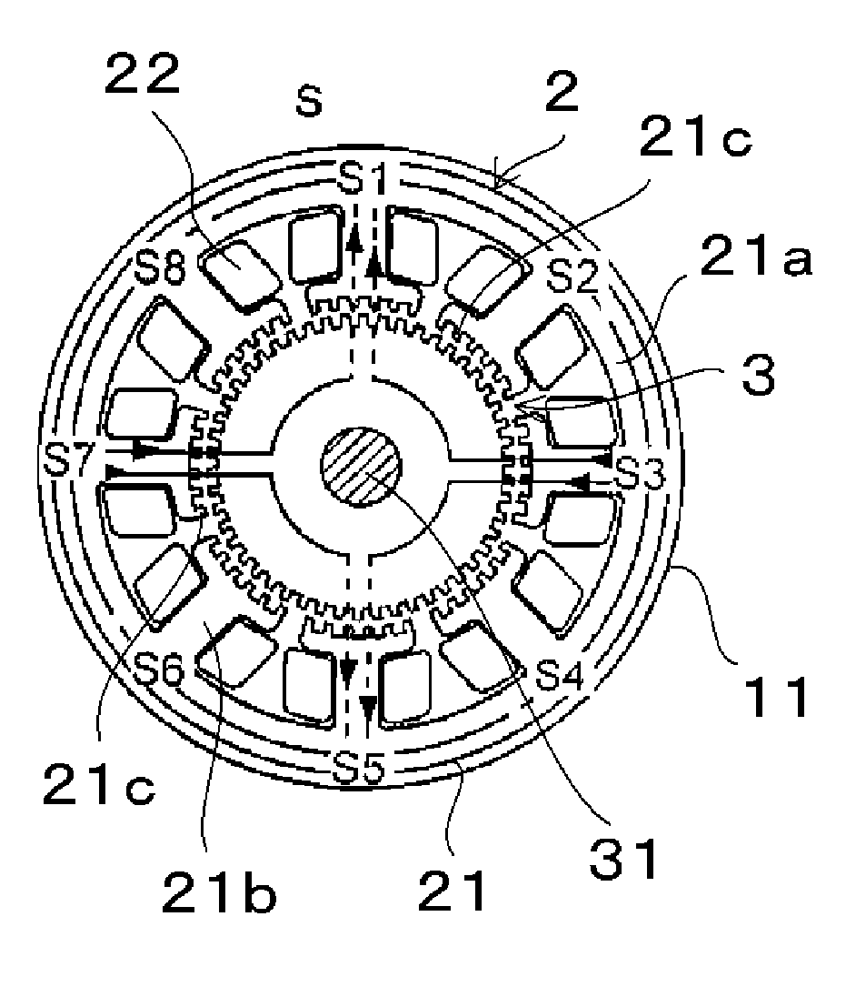 Permanent-magnet rotary electric machine