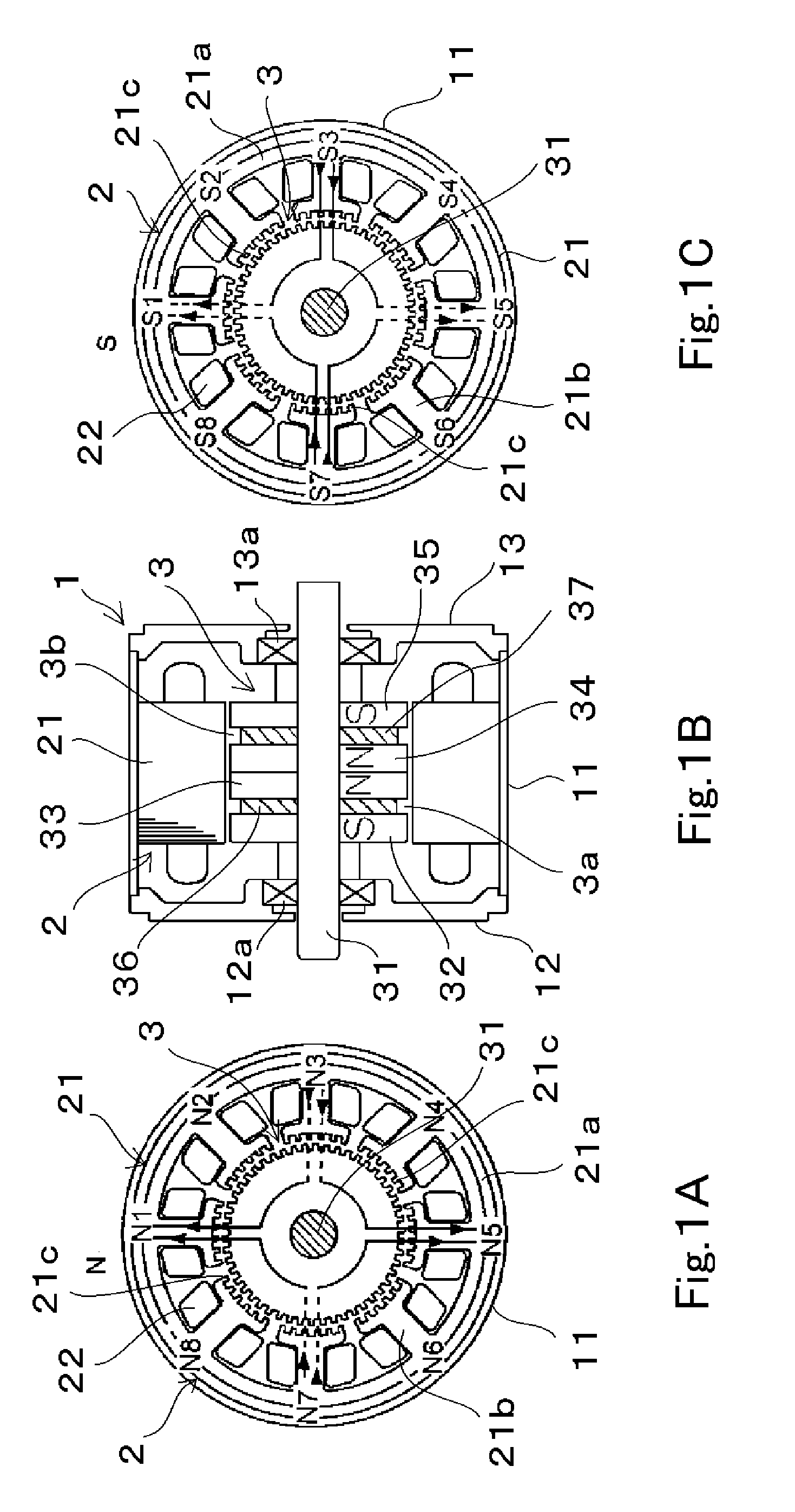 Permanent-magnet rotary electric machine