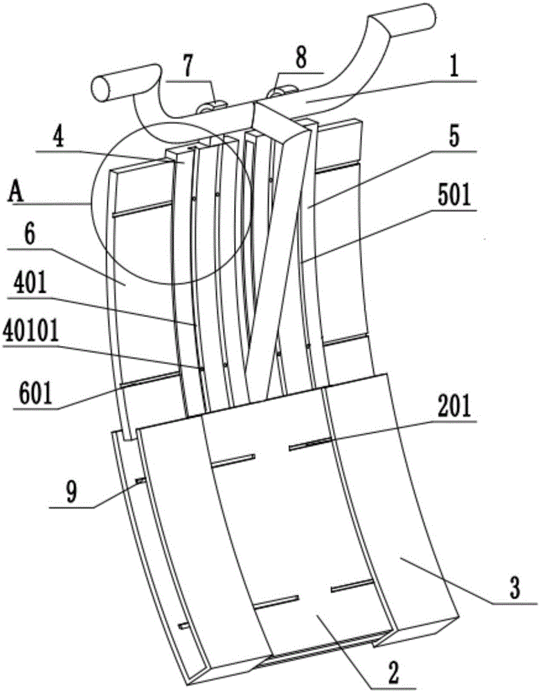 Electric vehicle windproof front baffle capable of retracting up and down