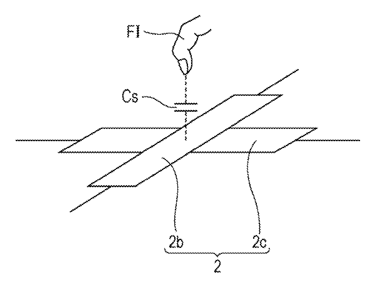 Electrostatic capacitive input device