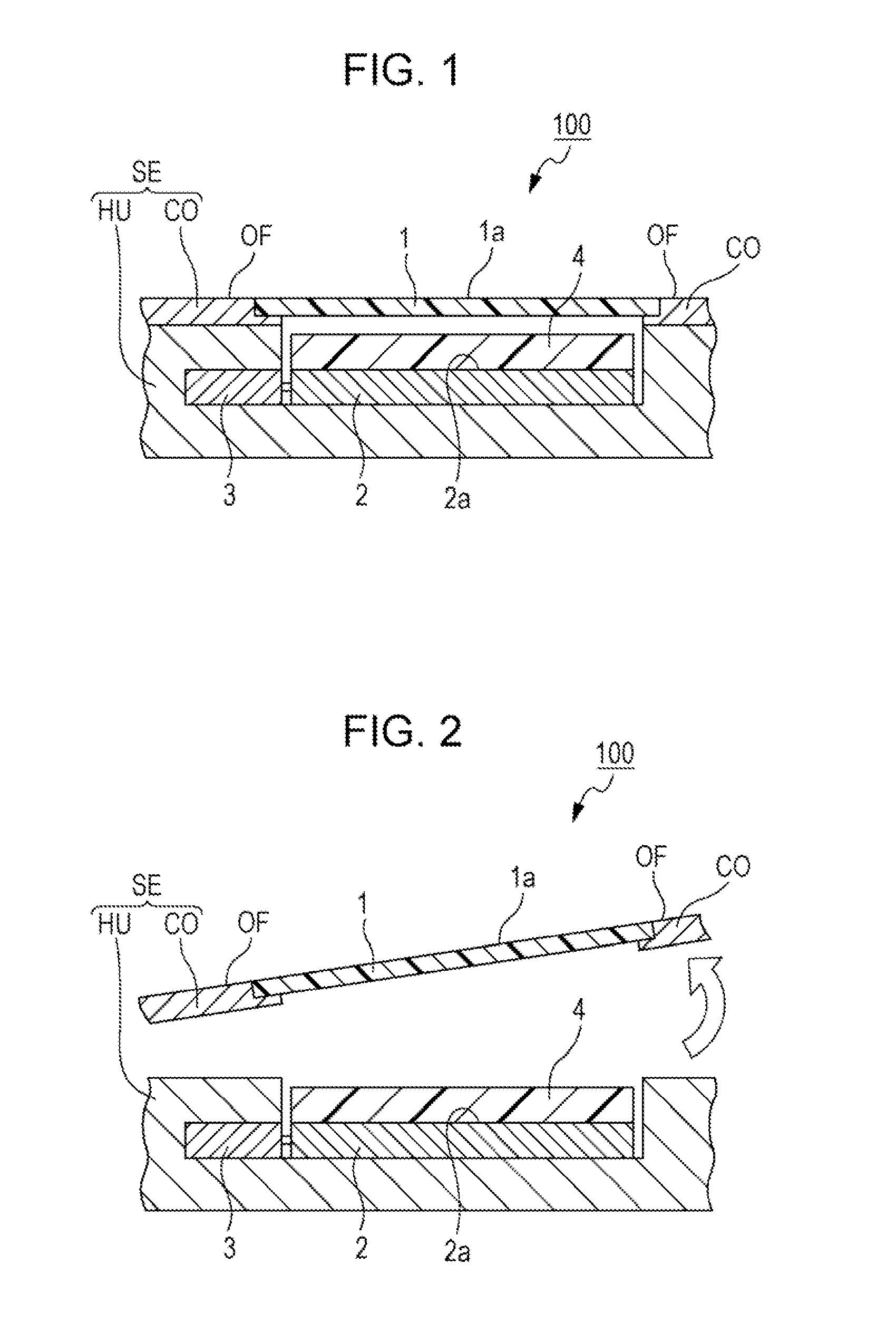 Electrostatic capacitive input device