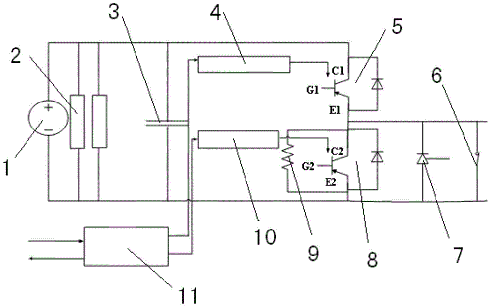 A test device and method for short-circuit current of mmc-hvdc flexible DC power module