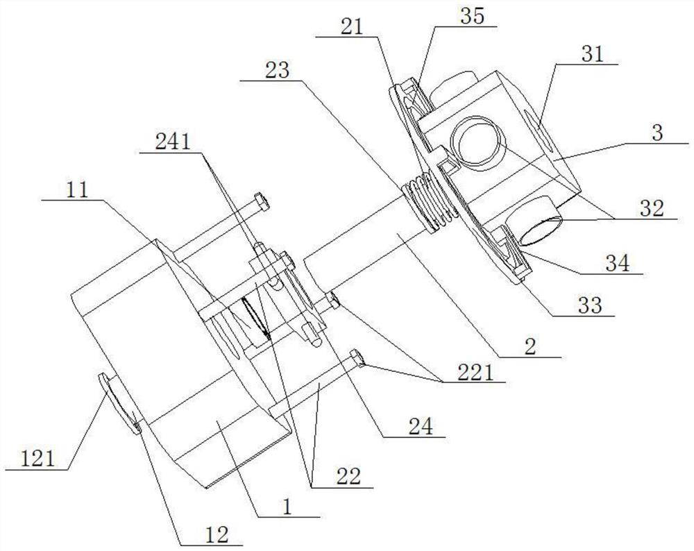 Assembly type steel structure connecting device