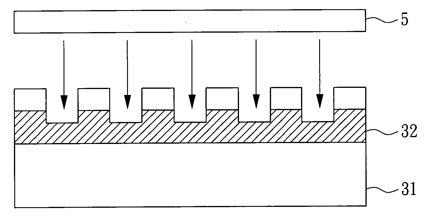 Structure of imprint mold and method for fabricating the same