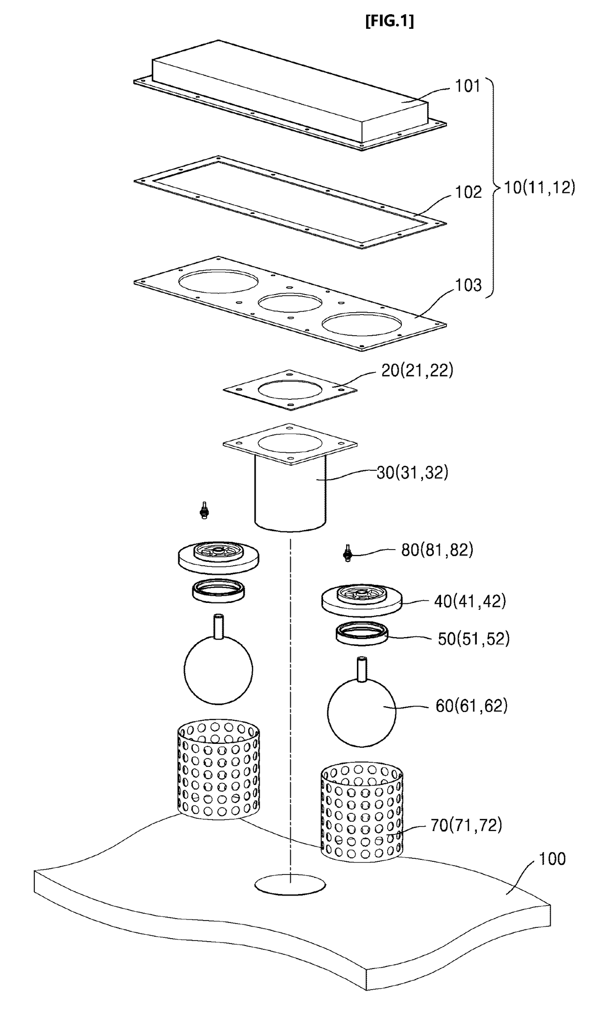 Air conditioning device having waterproof function