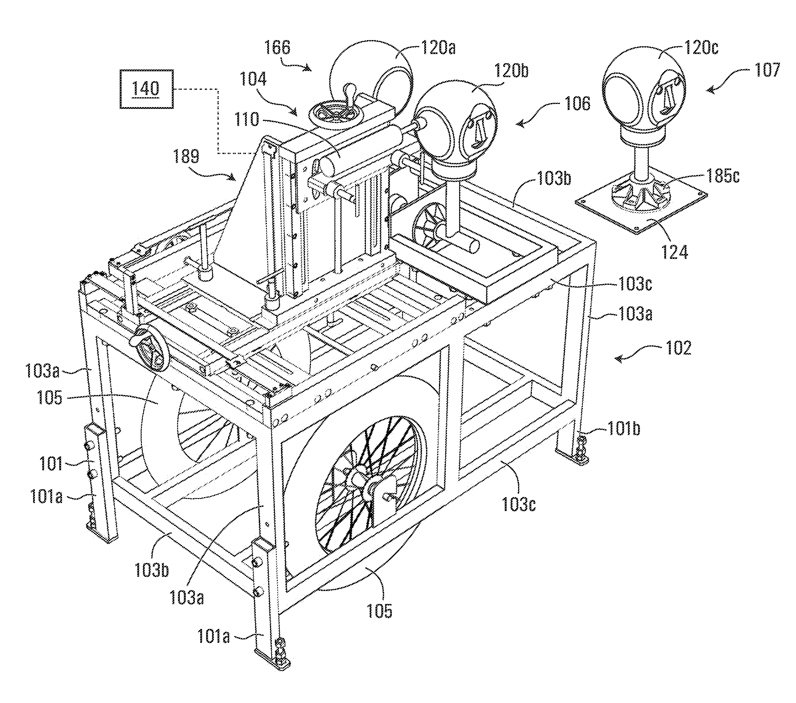 Method and apparatus for simulating head impacts for helmet testing