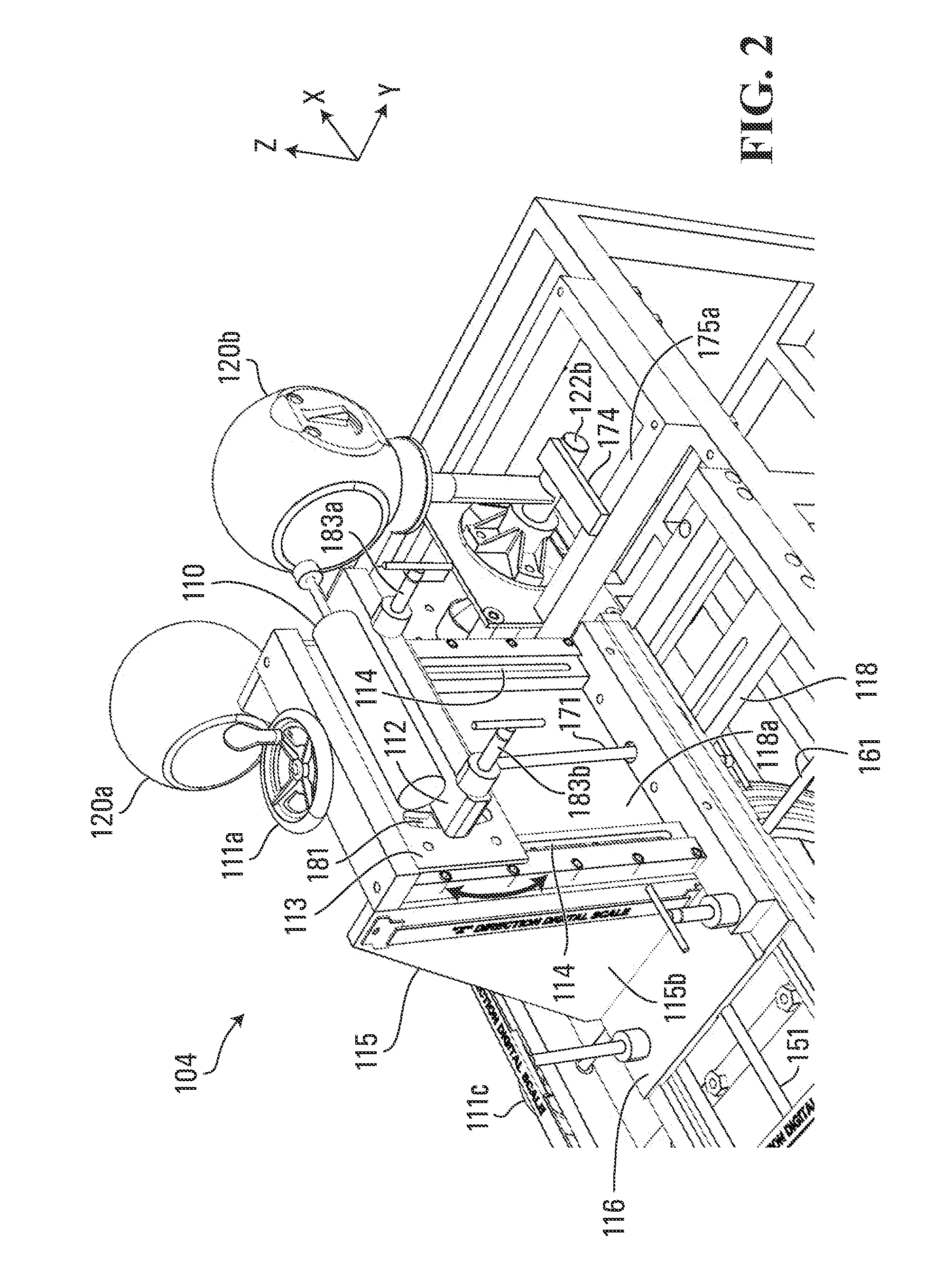 Method and apparatus for simulating head impacts for helmet testing