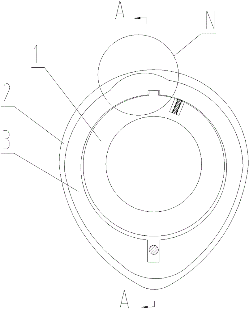 Engine decompression mechanism with single camshaft under the motorcycle