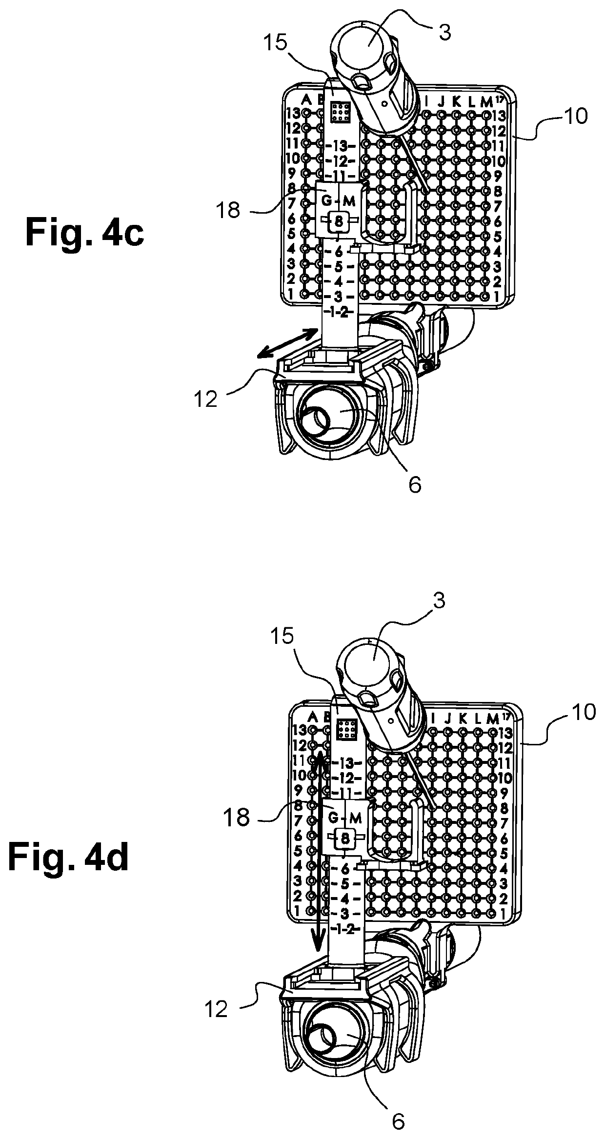 Device for holding a medical instrument and apparatus comprising such a device