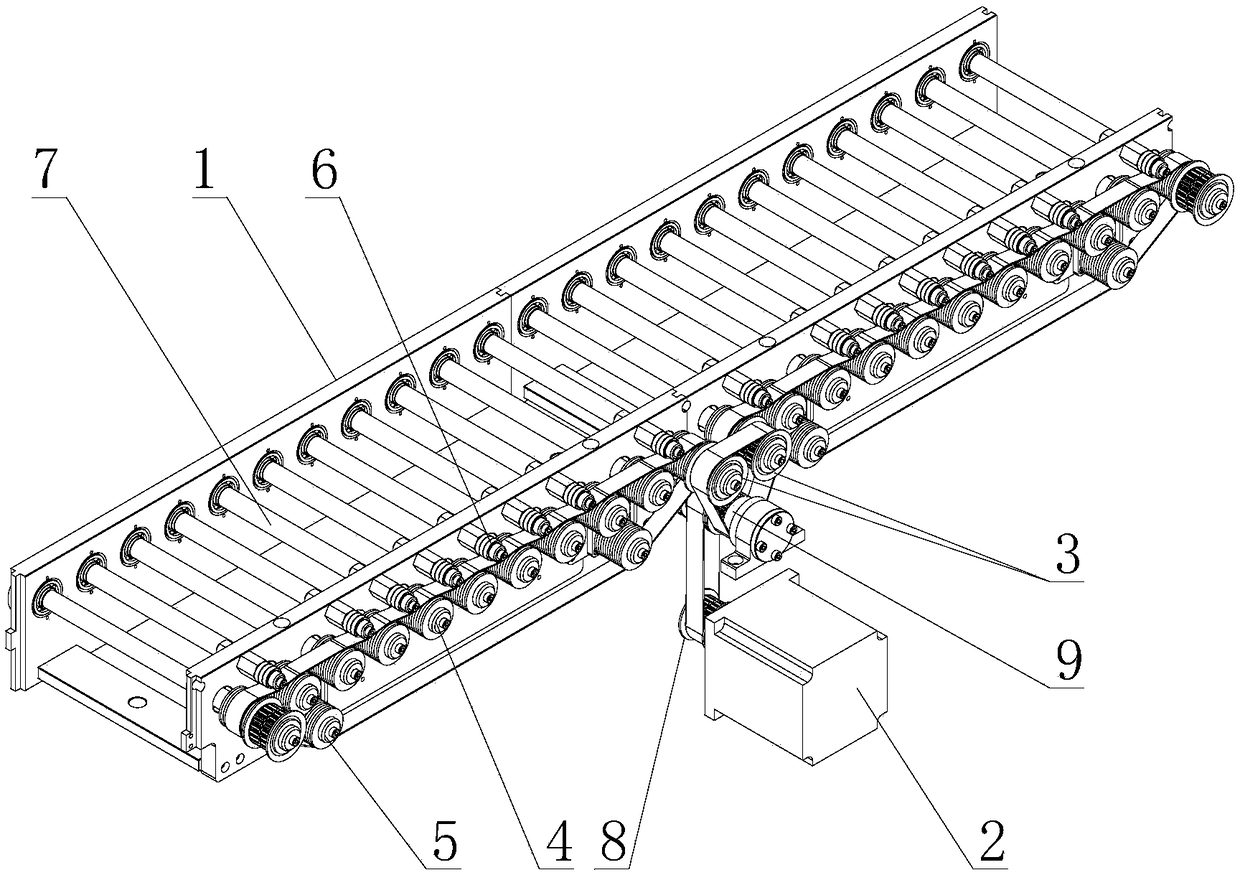 High precision transfer unit and high precision transfer device