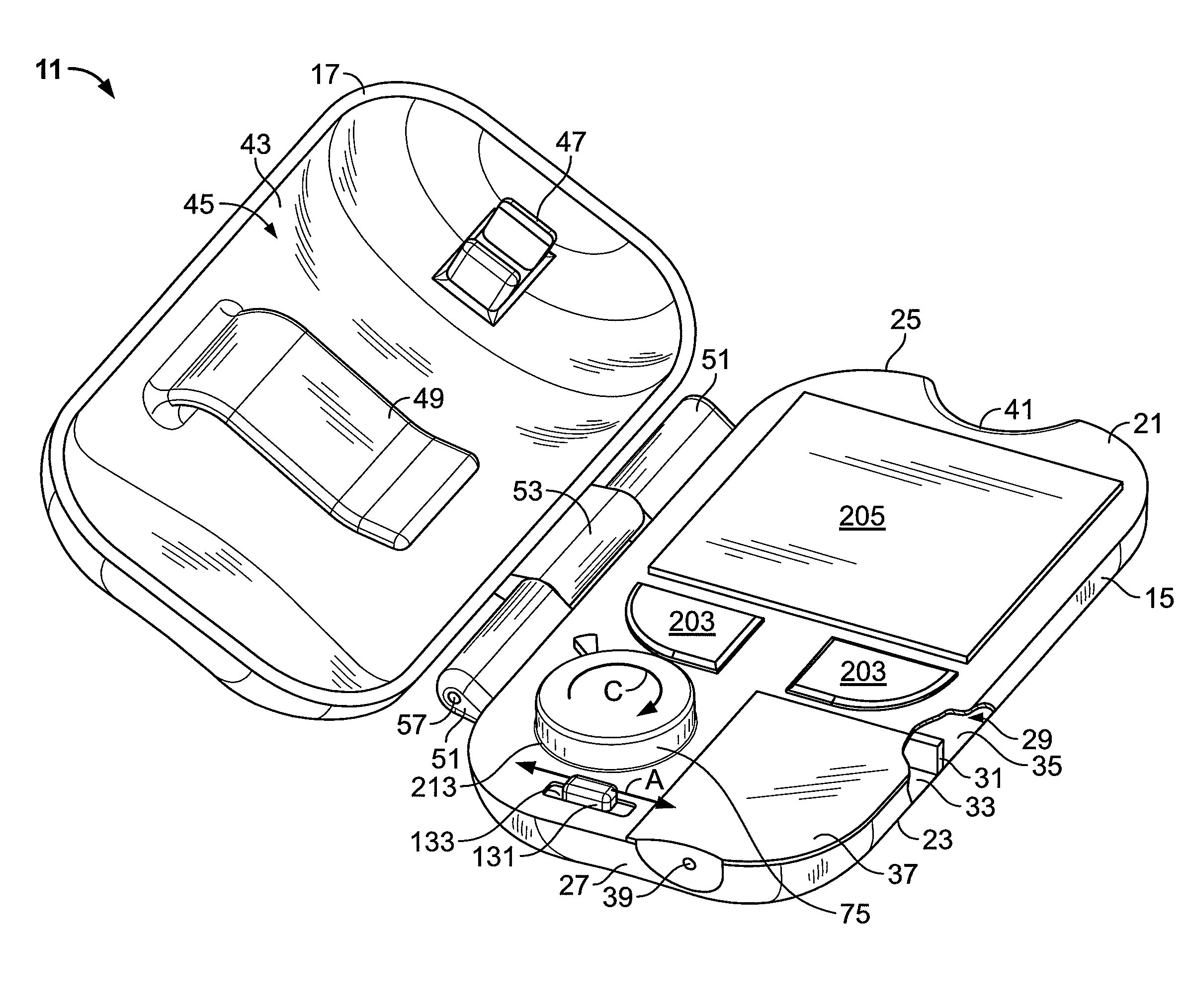 Lancing device