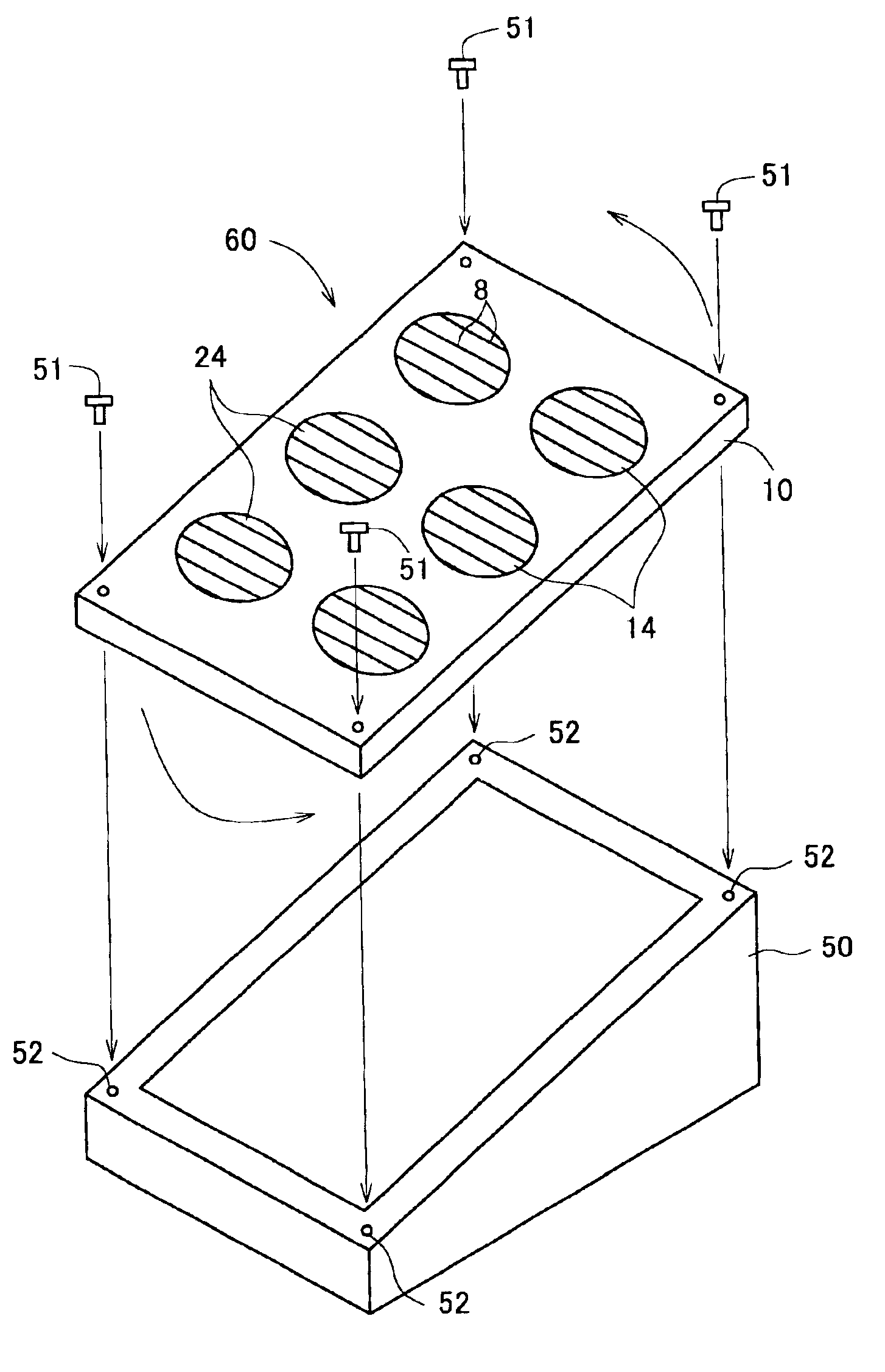Solar cell module and its installing module