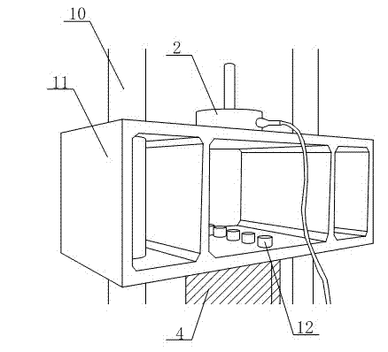 Push-pull force testing device of actuator