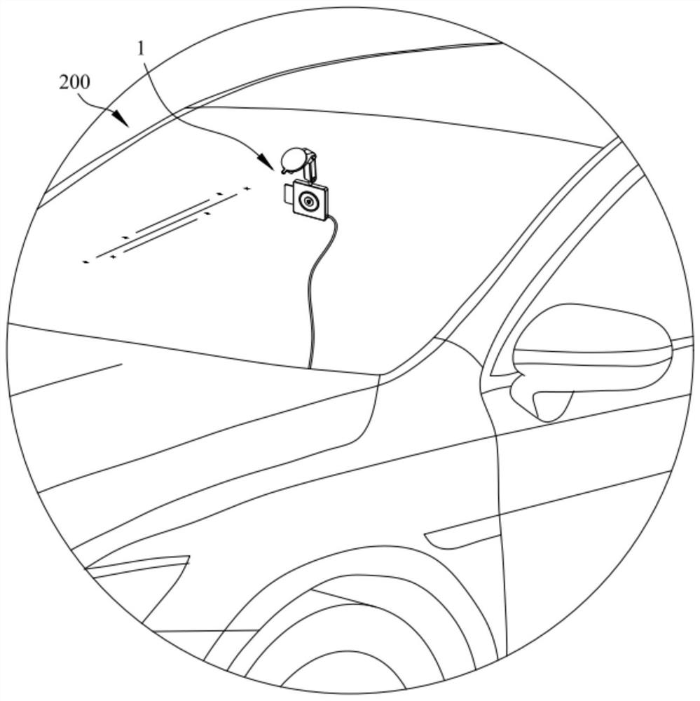 Wireless driving recording navigation device and method combining image recognition and augmented reality