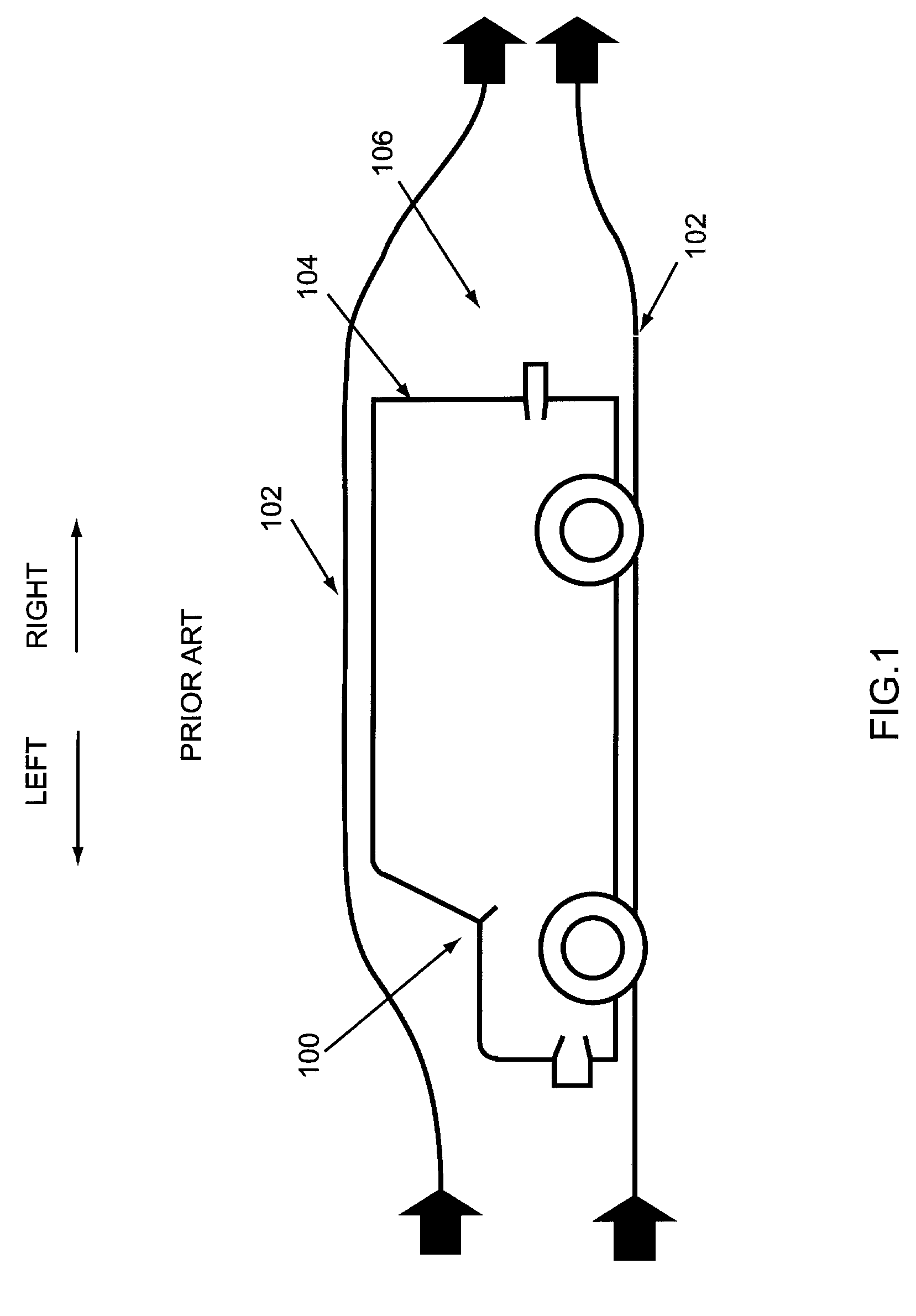 Pressure Drag Reduction System with a Side Duct