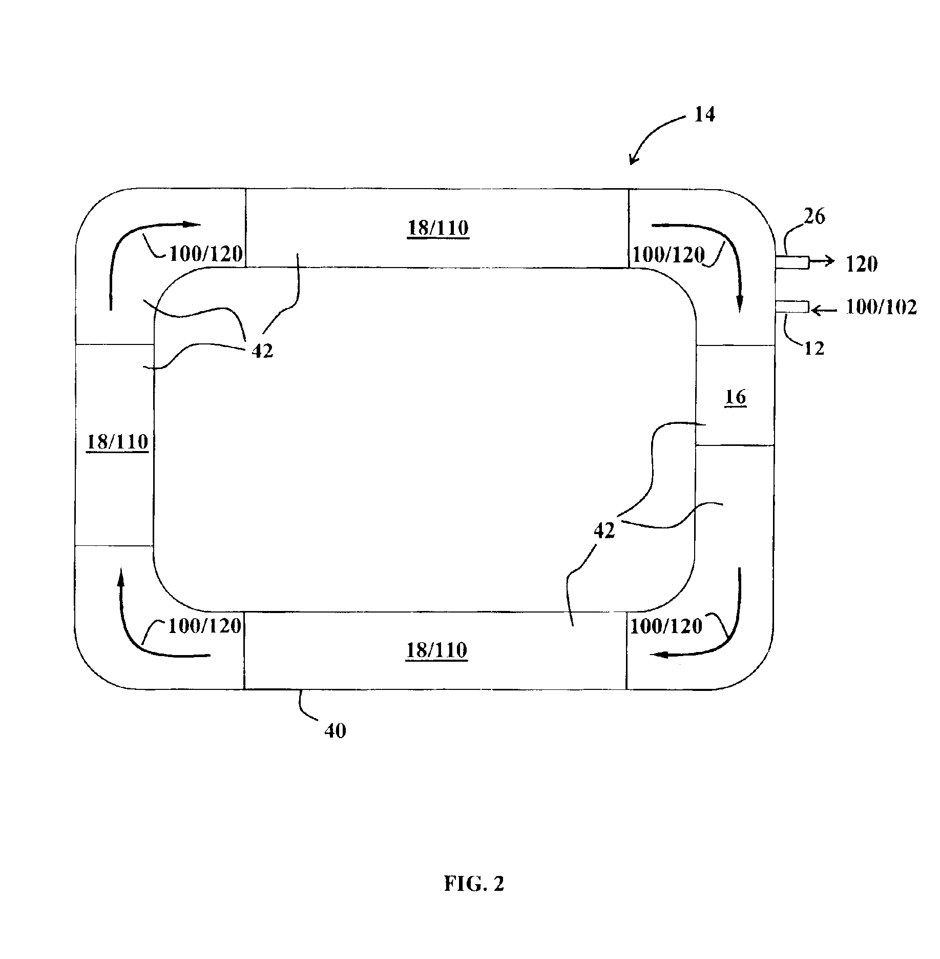 Constant concentration delivery device and method for vaporized substances