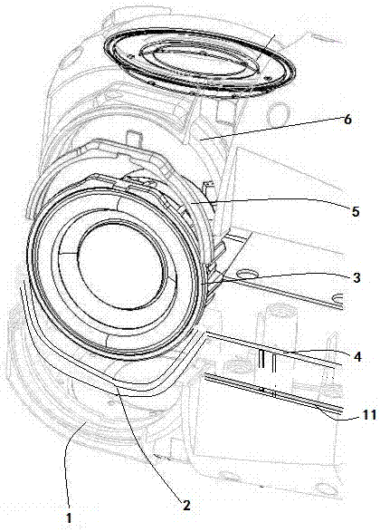 Airtight structure for soundbox